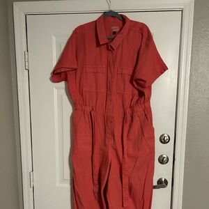 Coral Target jumpsuit
Never been worn